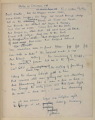 wilfred owen poems. versions of Wilfred Owen#39;s