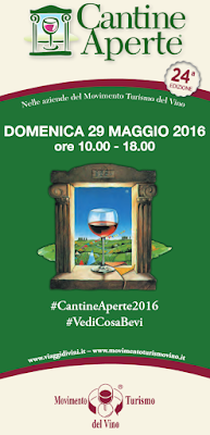 Cantine Aperte 28 e 29 Maggio da Nord a Sud 2016