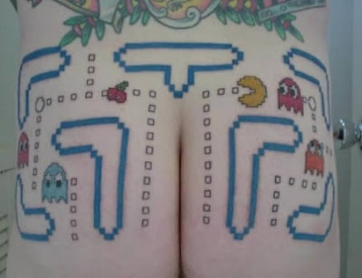 tato di pantat - bokong (butt tattoos)