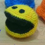 patron gratis pacman amigurumi