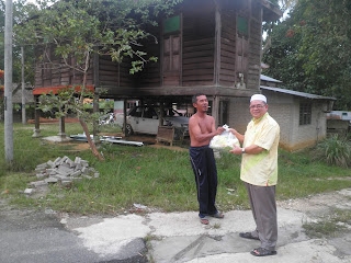 YB Cikgu Johari Adun Kupang, Baling: YB MELAWAT MANGSA RIBUT