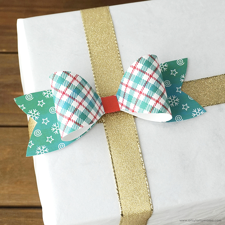 Free Printable Paper Christmas Bows