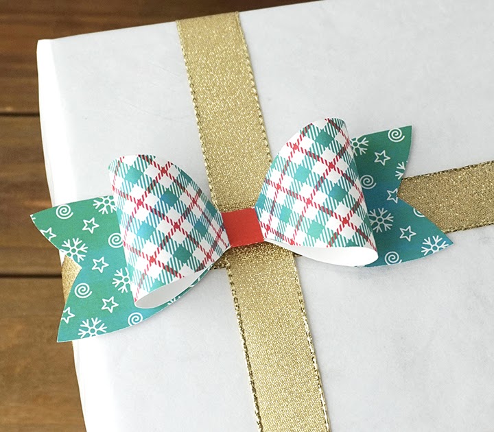 Christmas Wrapping {Paper Bow Template Free Printable} – Dixie Delights
