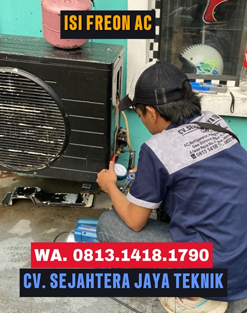 Jasa Bongkar Pasang AC dan Service AC di Apartemen Verde