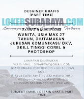 Open Recruitment at Dinar Way Surabaya Terbaru Juni 2019