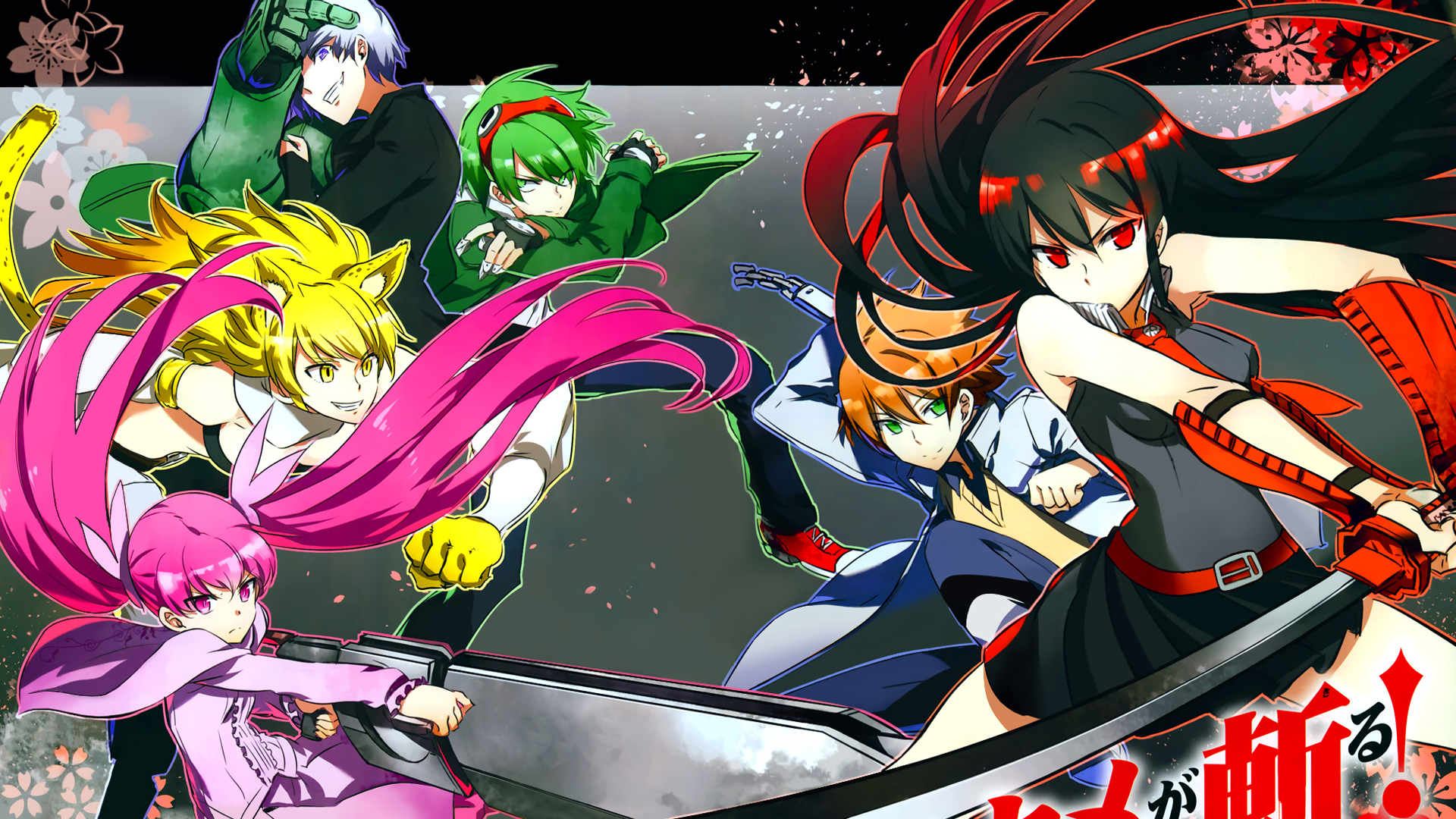 Raid Najenda, Lubbock, Leone, Mine, Tatsumi, Akame ga Kill. Anime 