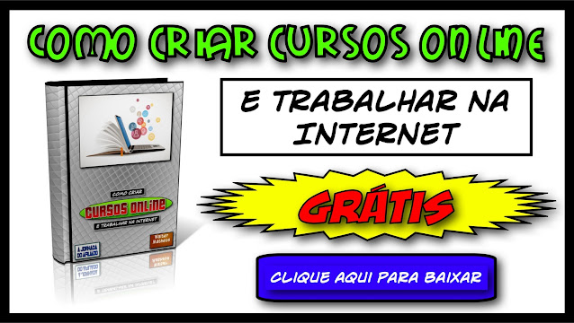 Como criar cursos online e trabalhar na internet