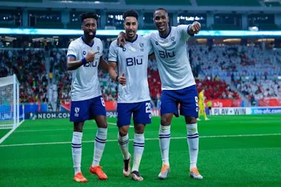 ملخص مباراة الهلال السعودي والدحيل القطري