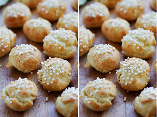 Chouquettes - French Pastry Balls