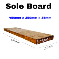 Scaffolding shole board
