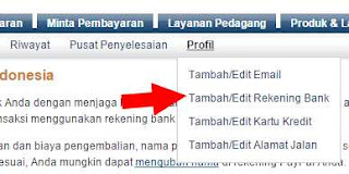 Cara menambah Rekening BNI ke akun Paypal