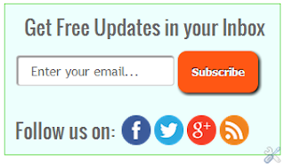 Email Subscription Widget For Blogger