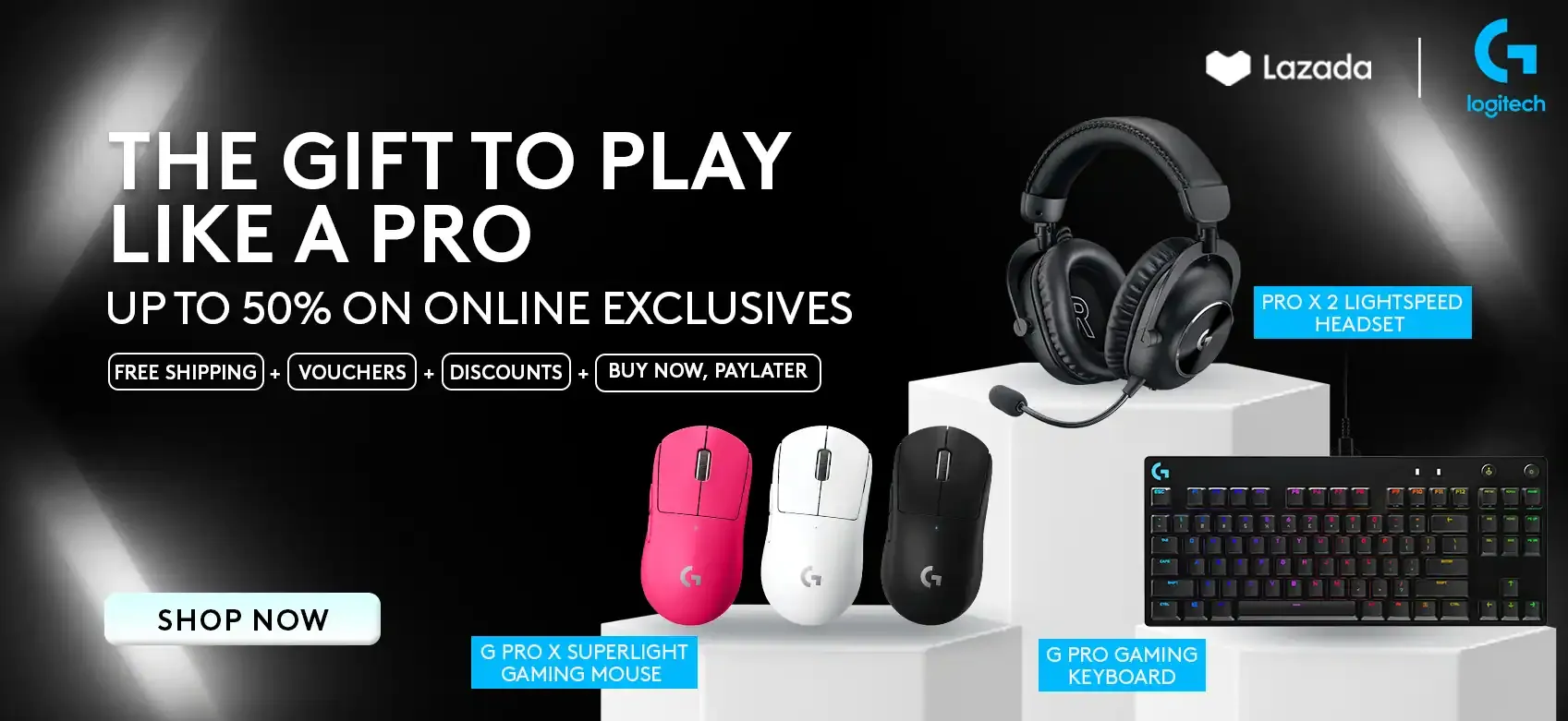 Logitech’s Lazada 12.12 All-Out Pamasko Sale!