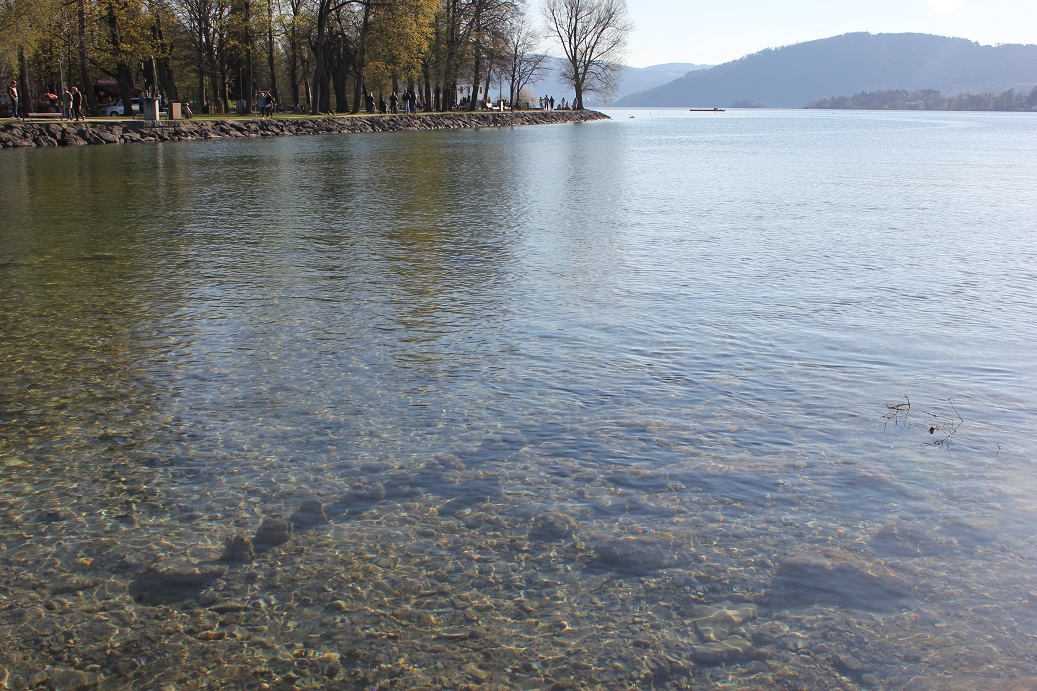 prehistorická kůlová obydlí u jezera Attersee