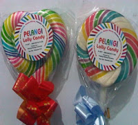 jual permen lolipop cinta Pelangi Lolipop DM 7cm