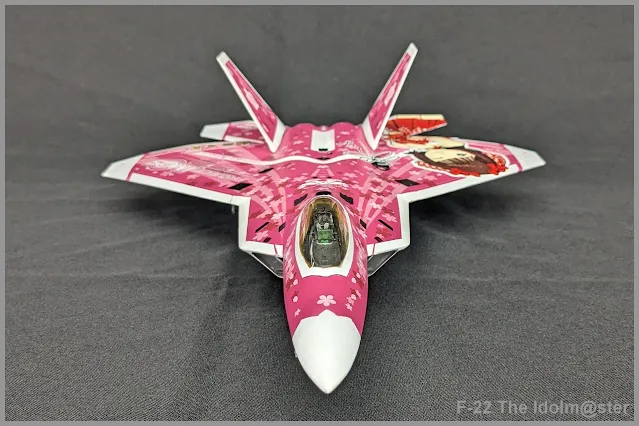 F-22 Raptor The Idolm@ster au 1/48.