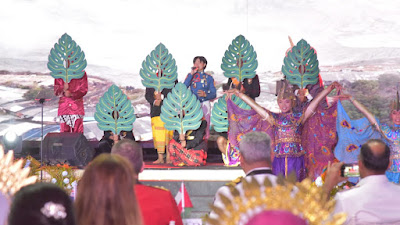 Tari Nusantara Taruna AAL Semarakkan Gala Dinner MNEX 2023