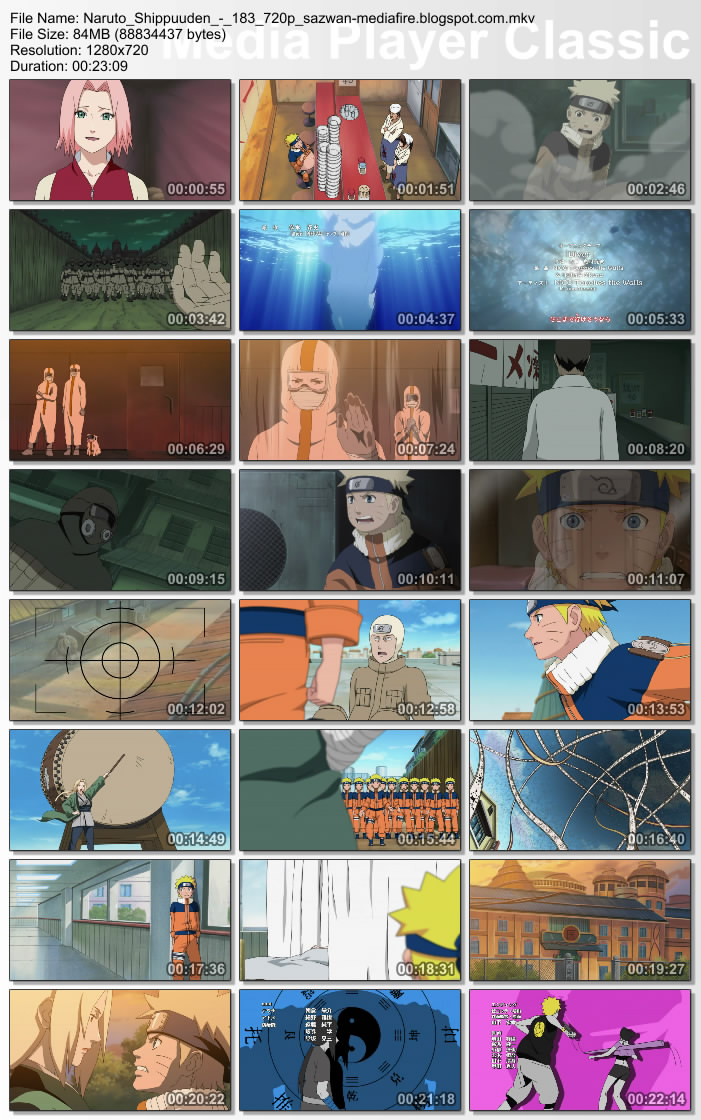 Naruto Shippuden Episode 183 - “Naruto: Outbreak”