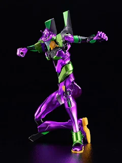 MODEROID EVA01 Evangelion Unit 01 Metallic Type Ver. - Rebuild of Evangelion, Good Smile Company