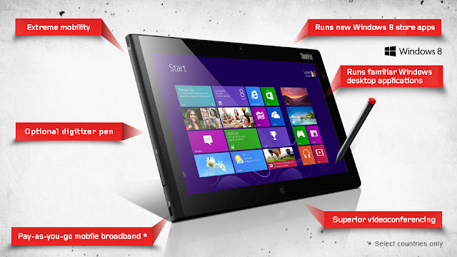 Tablet Lenovo Thinkpad 2 Windows 8, Tablet Lenovo Thinkpad 2, Windows 8, Tablet Thinkpad 2