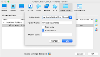 VirtualBox Add Shared Folder