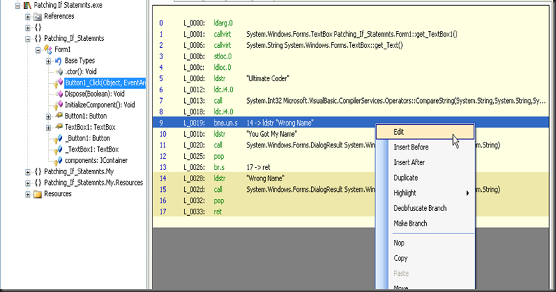 Class Editor - CDocuments and SettingsFasialDesktopfPahltching If Statemnts