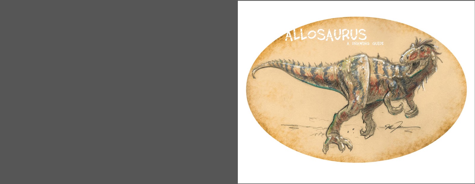 SonjebasaLand: How to draw an allosaurus; a model pack guide for my