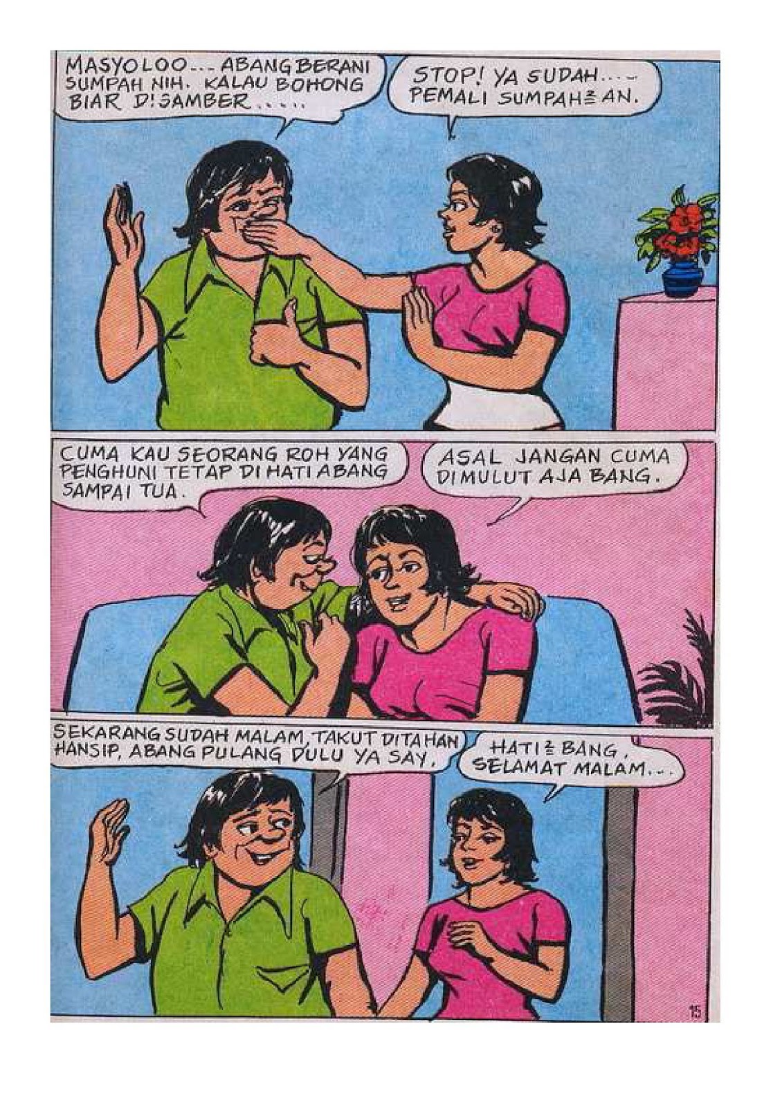 Komik Lucu - Dul Ndut Si Mata Keranjang - Permainan Bocah