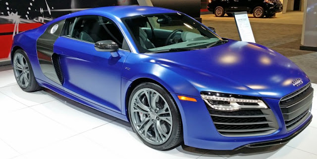 Cars audi r8 Color Blue