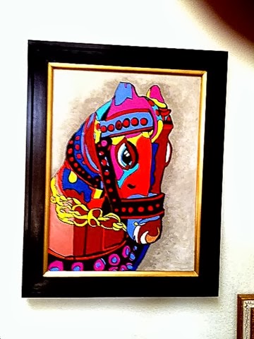 H-2   WOOD  HORSE