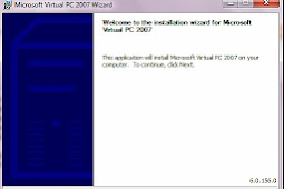 Langkah Install Microsoft Virtual PC - Virtual Machine