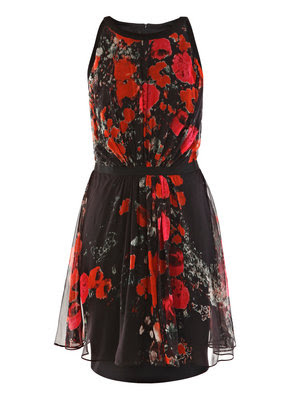 giambattista valli Poppy print dress