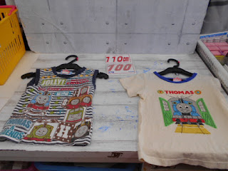 中古品　きかんしゃトーマス　ランニングシャツ　１１０㎝　１００円　半袖Ｔシャツ　１１０㎝　１００円