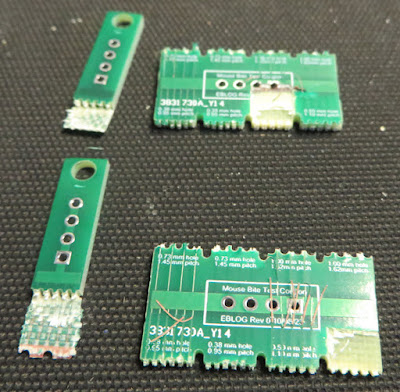 Damaged Test Boards