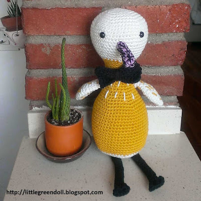 Amigurumi Mariette Tournicote