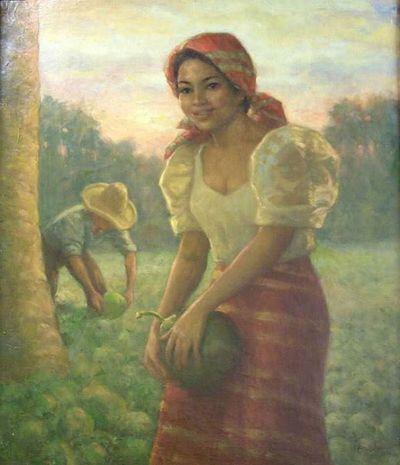 artworks of fernando amorsolo. painter Fernando Amorsolo