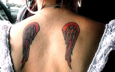 fallen angel tattoo designs