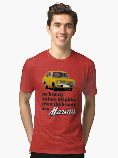 No beauty shines brighter than the beauty of a Morris Marina T-shirt - yellow