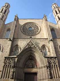 Iglesia de Santa Maria del Mar en Barcelona