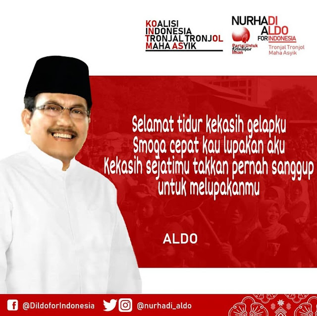 12 Meme Kocak 'Nurhadi - Aldo' Pasangan Capres Cawapres Dunia Maya