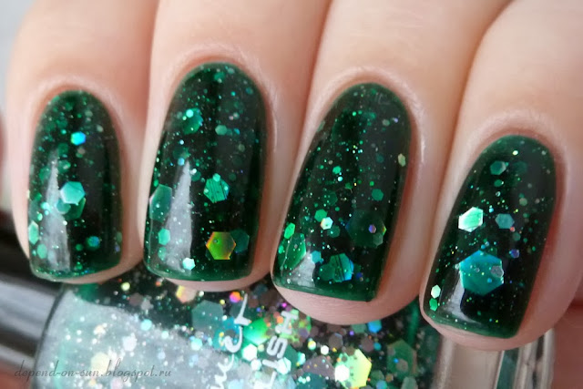 KBShimmer Green hex and glam