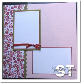 Pink Pirouette Scrapbook 1