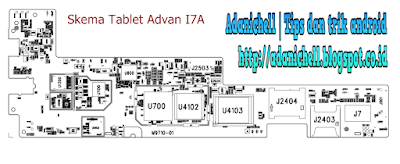 Skema Tablet Advan I7A 