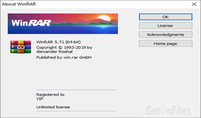  WinRAR is a information compression utility that fully supports RAR as well as ZIP archives as well as tin strength out unp √ WinRAR 5.71 gratuitous download