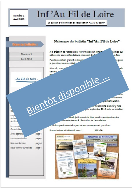 Le Bulletin d'infos arrive ...