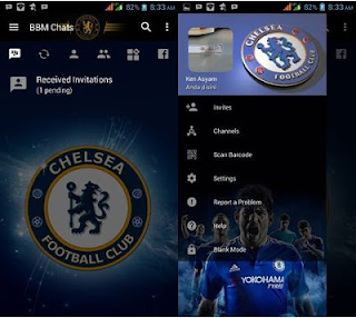 BBM MOD Transparan Chelsea v3.2.0.6 Apk Change Background Terbaru 2016