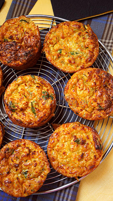 Baked Zucchini Carrot Fritters