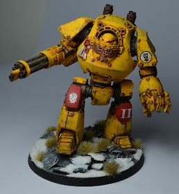 Pre-Heresy Imperial Fists Contemptor Dreadnought