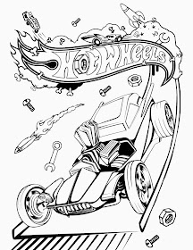 Hot Wheels Coloring Pages 72