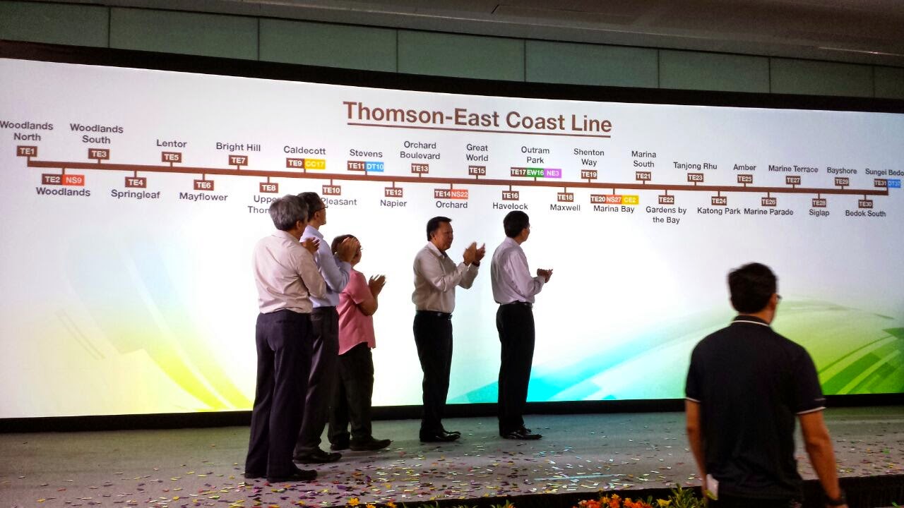 East Coast Line Construction: Thomson East Coast Line (TEL)